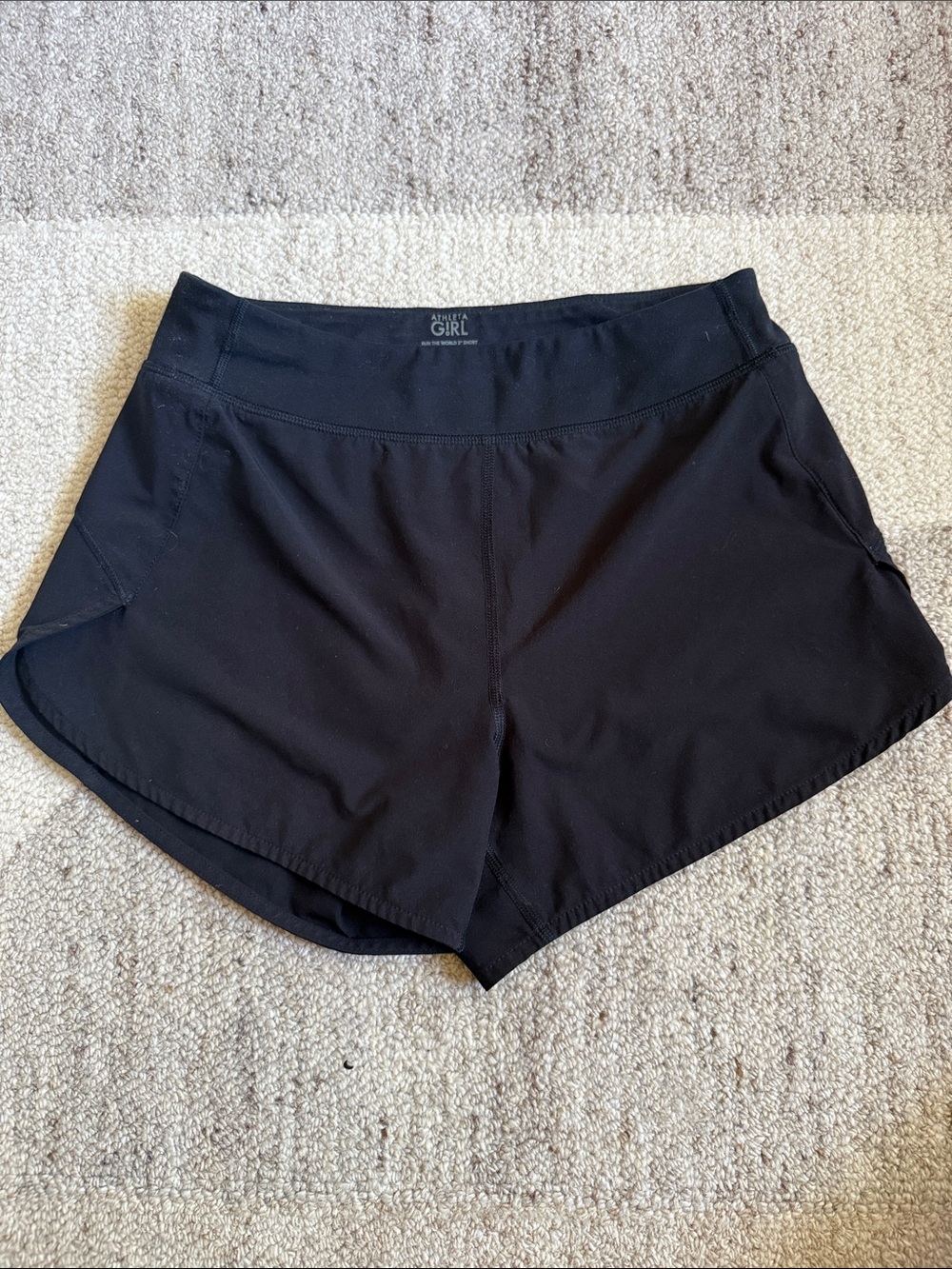 Athleta Girl Black Athletic Shorts